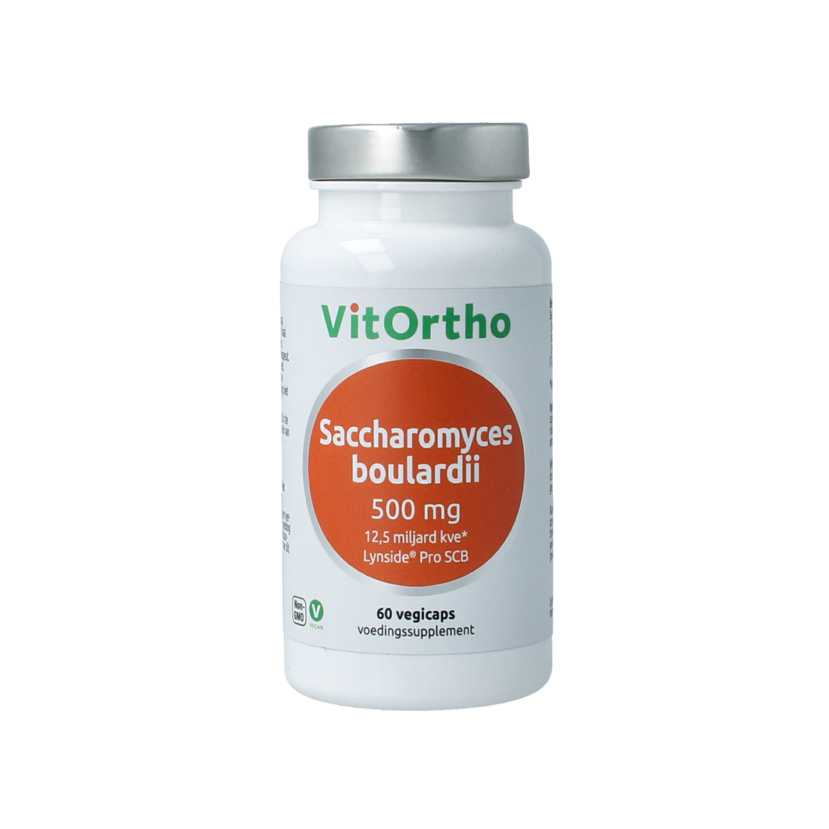 VitOrtho Saccharomyces boulardii 500mg 60.00 Vegetarische capsules