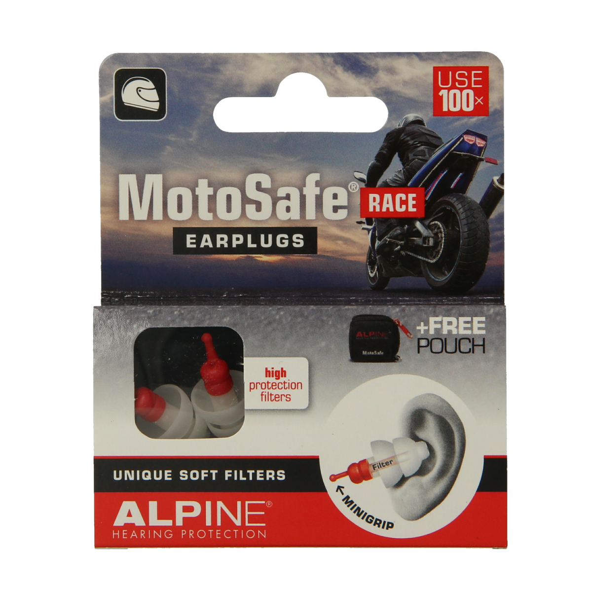 Alpine Motosafe race 1.00 Paar
