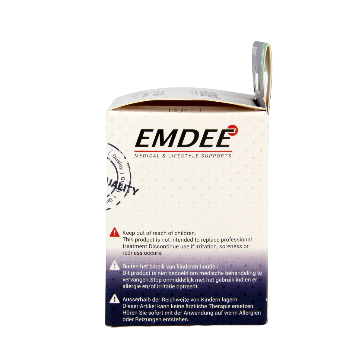 Emdee Sport tape 3.8cm x 10m huidkleur 1.00 Stuks