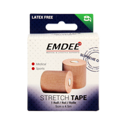 Emdee Easystretch tape 5cm x 4.5m 1.00 Stuks