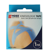 Emdee Kinesio tape blauw pre cut 1 Stuks