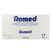 Romed Vinyl handschoen niet steriel gepoederd S 100.00 Stuks