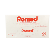 Romed Vinyl handschoen niet steriel poedervrij L 100 Stuks