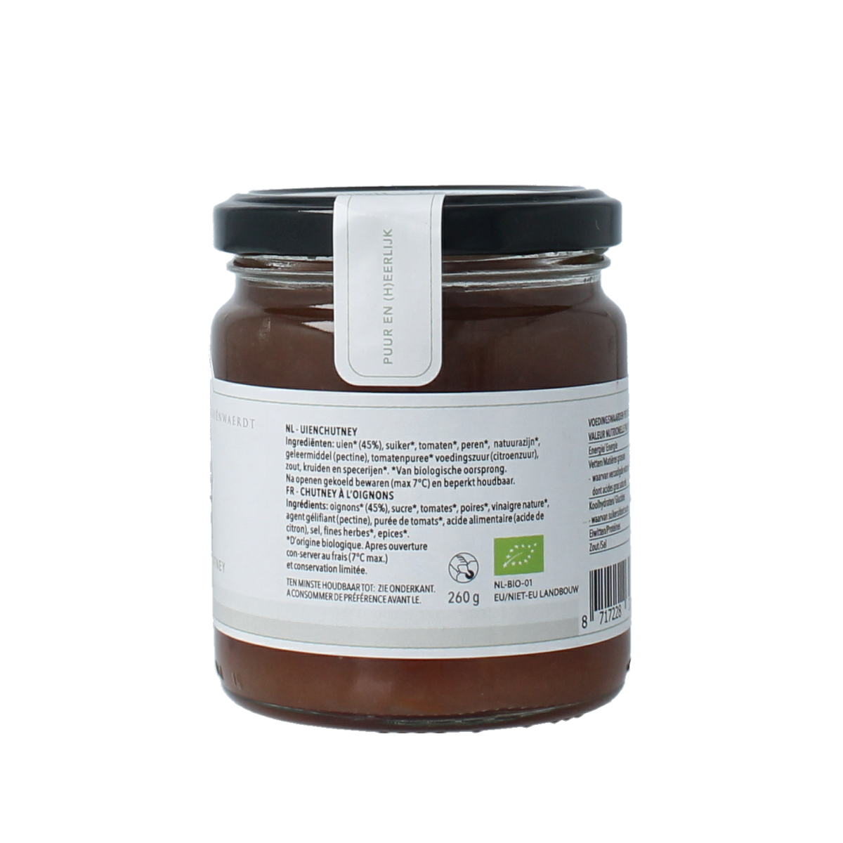 Marienwaerdt Uien chutney bio 260.00 Gram