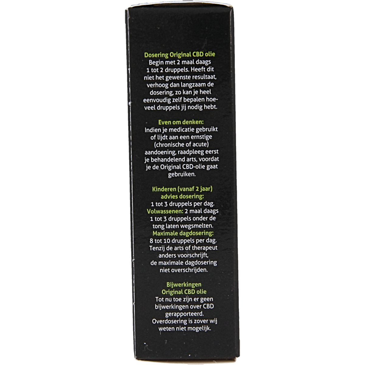CBD Original Original CBD olie 4% 10.00 Milliliter