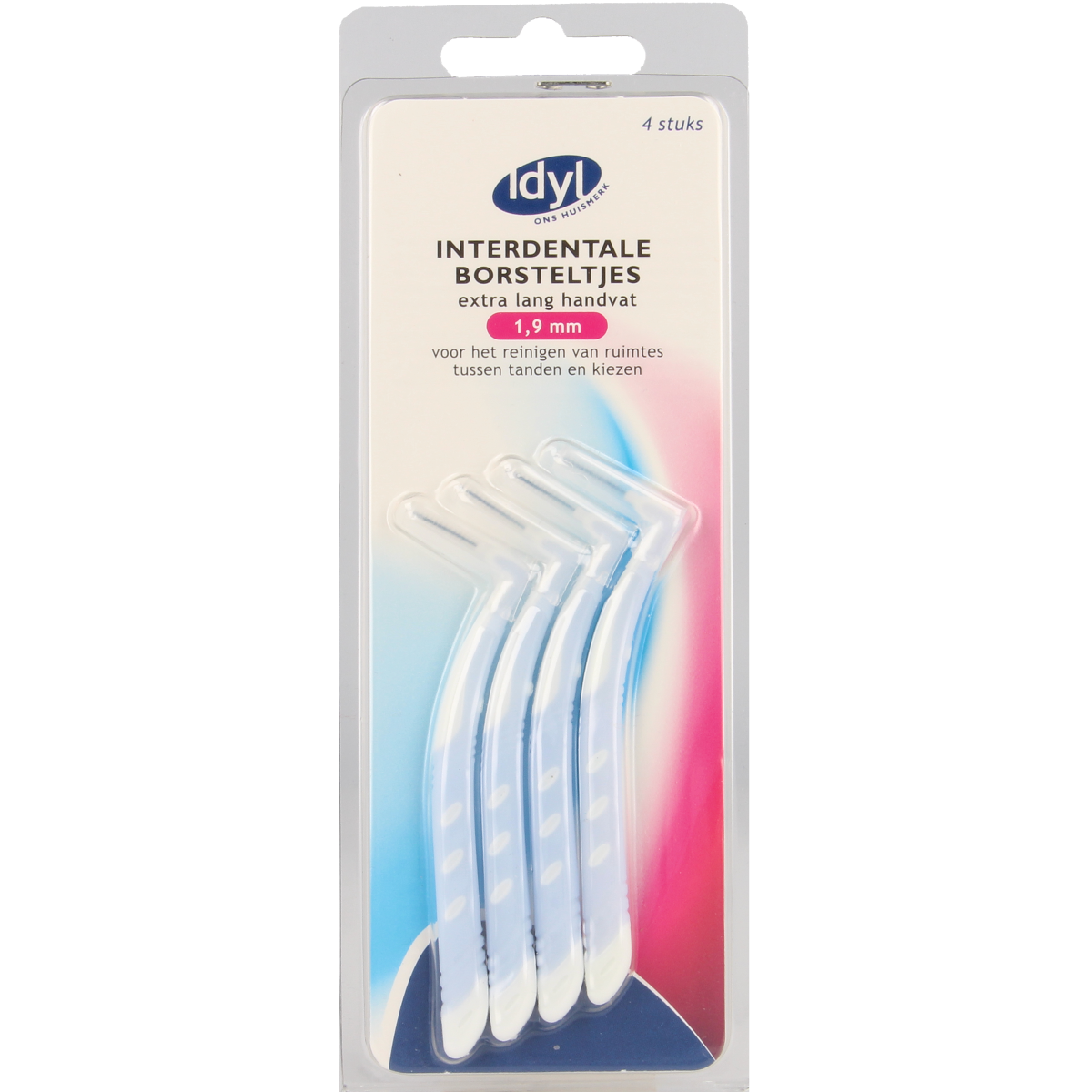 Idyl Interdentaal borstel XL handvat 1.9mm 4.00 Stuks