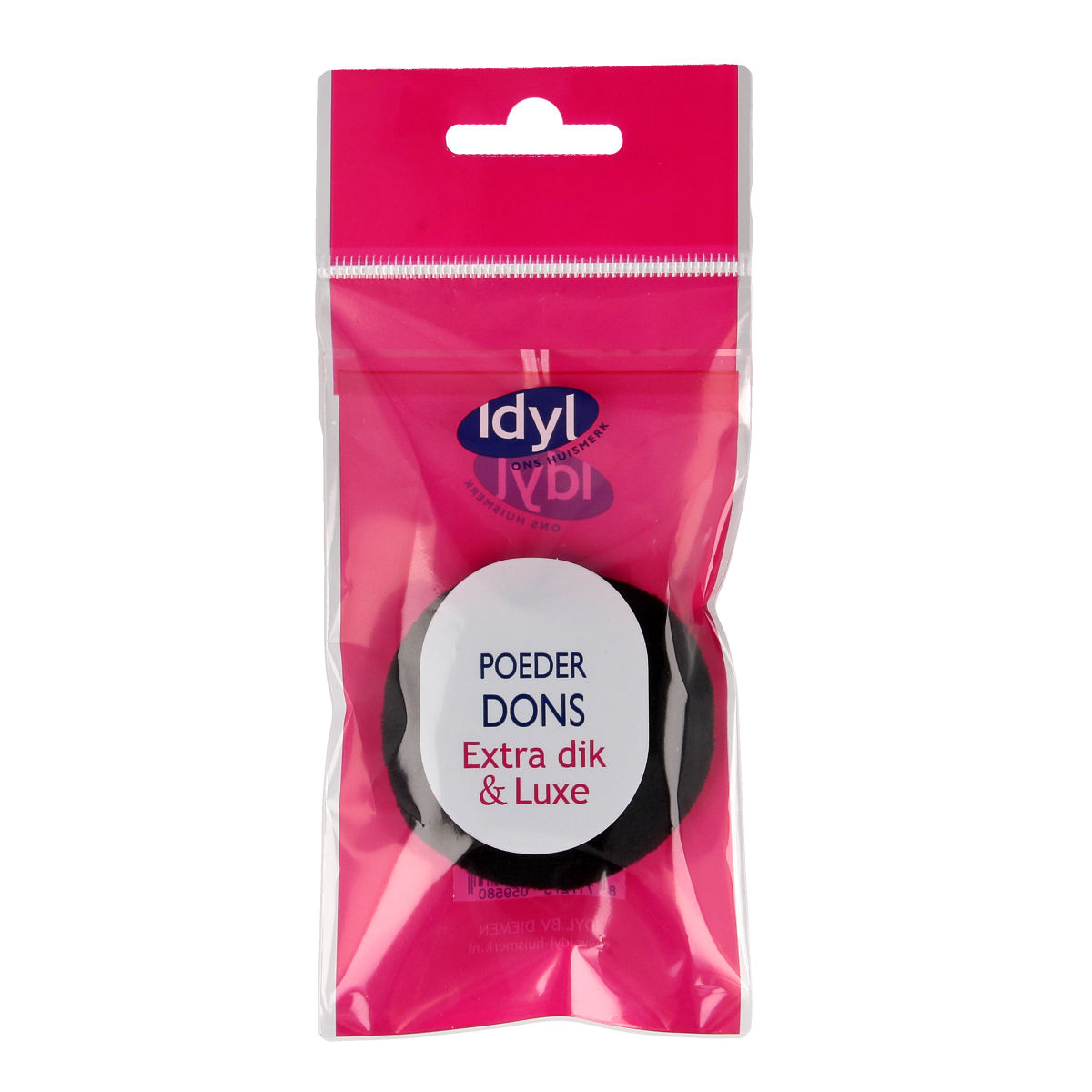 Idyl Poederdons zwart extra dik & luxe 1.00 Stuks