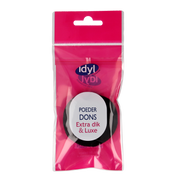 Idyl Poederdons zwart extra dik & luxe 1.00 Stuks