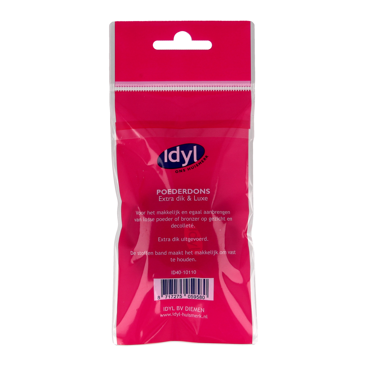 Idyl Poederdons zwart extra dik & luxe 1.00 Stuks