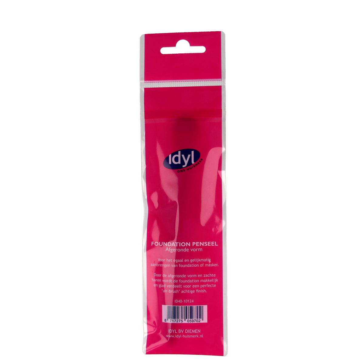 Idyl Foundation penseel afgeronde vorm 1.00 Stuks