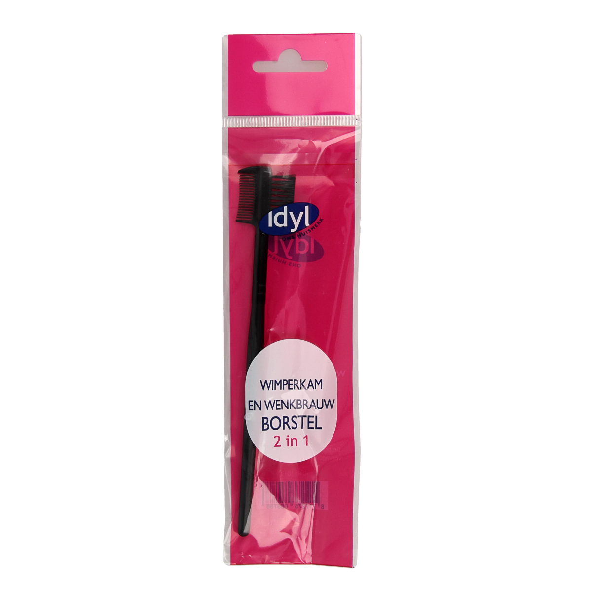 Idyl Wimperkam & wenkbrauwborstel 2-in-1 1.00 Stuks