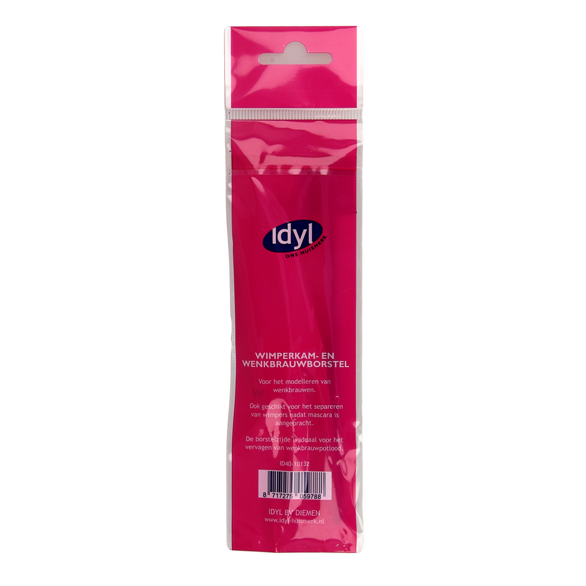Idyl Wimperkam & wenkbrauwborstel 2-in-1 1.00 Stuks