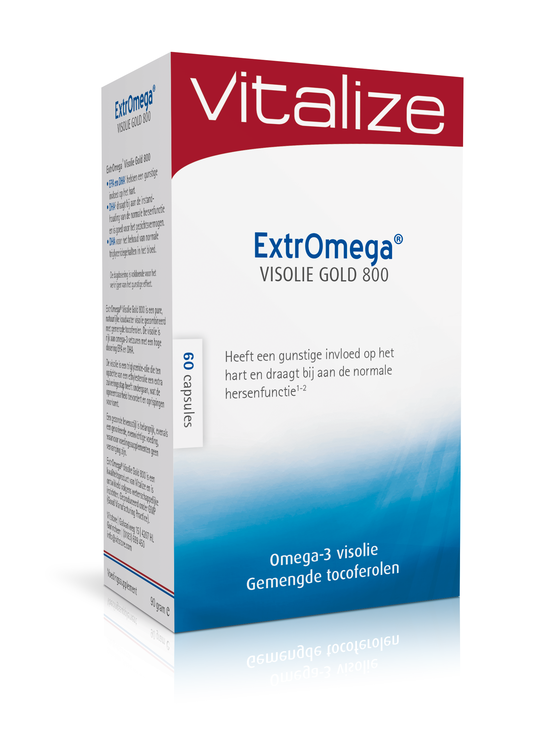Vitalize Extromega visolie gold 60 Capsules