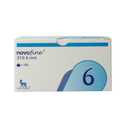 Novo Nordisk Novofine naalden 0.25 x 6 mm 31 gram  100 Stuks
