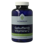 Vitakruid Gebufferde Vitamine C met oa Zink OPC Quercetine 180 Vegetarische capsules