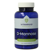 Vitakruid D-Mannose 500 gewonnen uit Cranberry 90.00 Vegetarische capsules