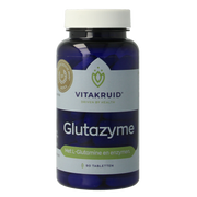 Vitakruid Glutazyme oa Spijsverteringsenzymen en L-Glutamine 90 Tabletten