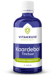 Vitakruid Kaardebol wortel tinctuur extractie volgens HAB 100.00 Milliliter