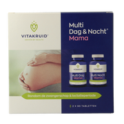 Vitakruid Multi Dag & Nacht Mama 100% Vegan 2 x 90 180.00 Tabletten