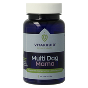 Vitakruid Multi Dag Mama 100% Vegan 30 Tabletten