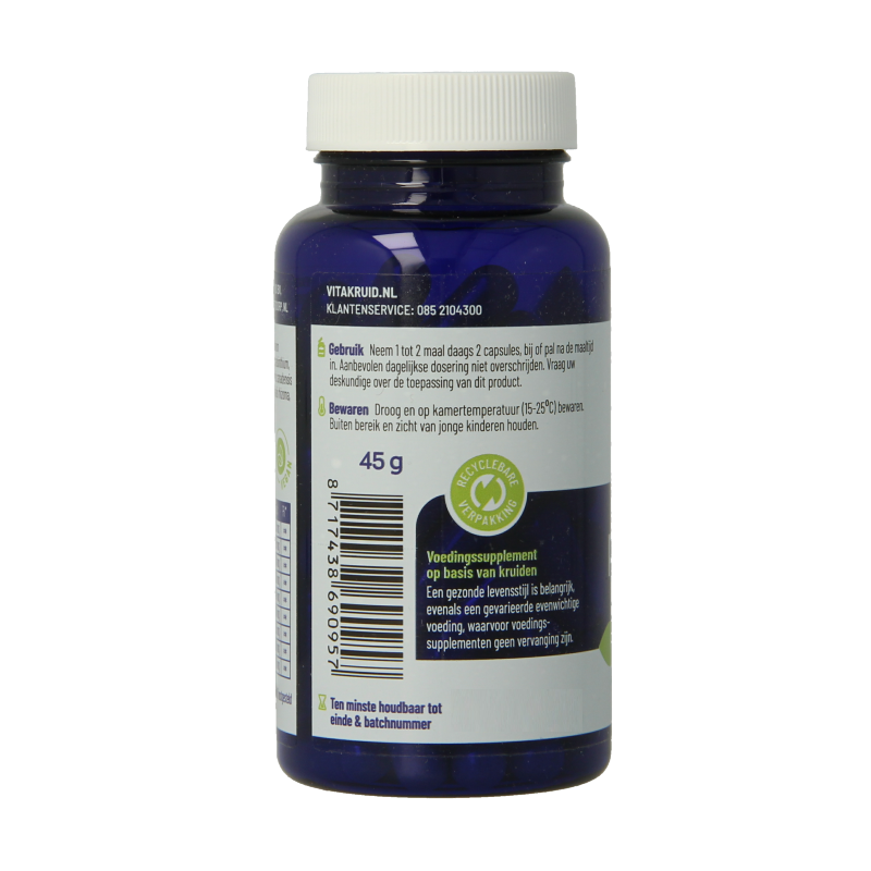 Vitakruid PARA DTX Kruidenformule oa Oregano & Knoflook 60 Vegetarische capsules
