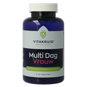Vitakruid Multi Dag Vrouw 100% Vegan 90 Tabletten