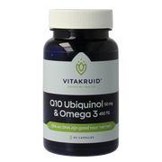 Vitakruid Q10 Ubiquinol 50 mg & Omega 3 450 TG 60 Capsules