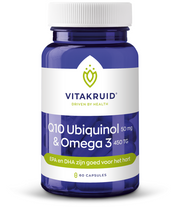 Vitakruid Q10 Ubiquinol 50 mg & Omega 3 450 TG 60.00 Capsules