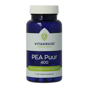 Vitakruid PEA Puur 400 OptiPEA Palmitoylethanolamide 60 Vegetarische capsules