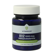 Vitakruid B12 1000 mcg Actief Methylcobalamine 90.00 Smelttabletten