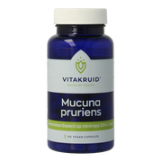 Vitakruid Mucuna pruriens 400mg minimaal 25% L-Dopa 60.00 Vegetarische capsules