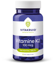 Vitakruid Vitamine K2 100 mcg K2VITAL DELTA 60.00 Tabletten