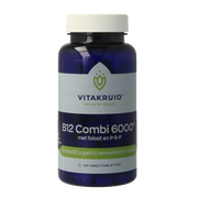 Vitakruid B12 Combi 6.000 met Actief Folaat 120.00 Smelttabletten