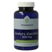 Vitakruid Acetyl-L-Carnitine 500mg 90.00 Vegetarische capsules