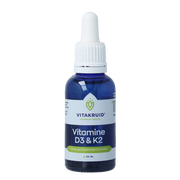 Vitakruid Vitamine D3 & K2 (MenaQ7) met druppelpipet 30.00 Milliliter