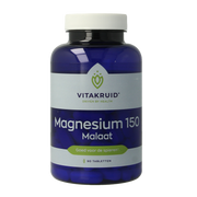 Vitakruid Magnesium 150 Malaat met Vitamine B6 (P-5-P) 90 Tabletten