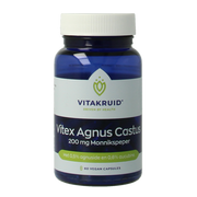 Vitakruid Vitex agnus castus 200mg monnikspeper 60.00 Vegetarische capsules