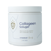 Vitakruid Collageen Solugel poeder met vitamine C & D 250.00 Gram