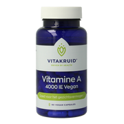 Vitakruid Vitamine A Retinol Acetaat 4000 IE Vegan 90.00 Vegetarische capsules