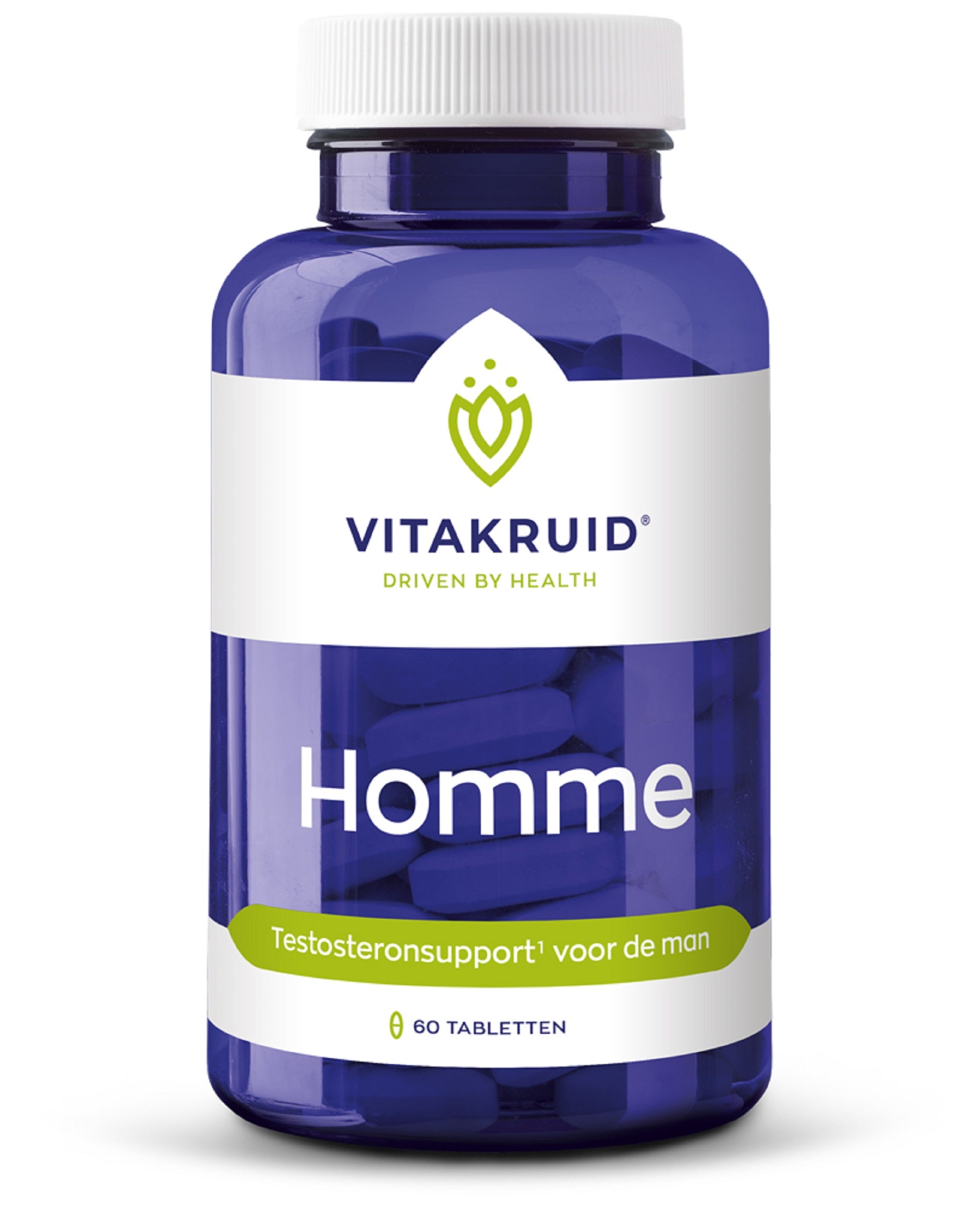 Vitakruid Homme oa Ashwagandha Fenegriek Shilajit Damiana 60 Tabletten