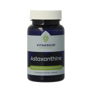 Vitakruid Astaxanthine Astapure 4mg duurzaam gekweekte alg 60.00 Vegetarische capsules