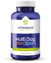 Vitakruid Multi Dag Man Sport 100% Vegan 90.00 Tabletten