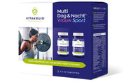 Vitakruid Multi Dag & Nacht Vrouw Sport 100% Vegan 2 x 30 60.00 Tabletten