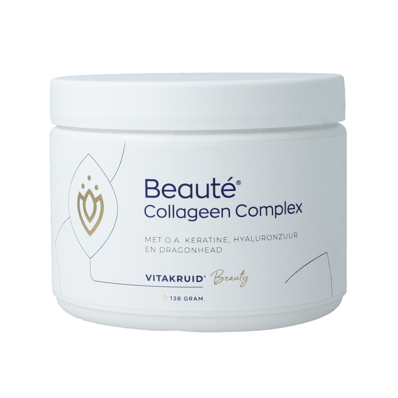 Vitakruid Beaute Collageen complex Keratine Hyaluronzuur 138 Gram