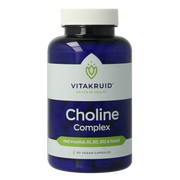 Vitakruid Choline Complex met Inositol, B1, B5, B12 & Folaat 90 Vegetarische capsules