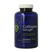 Vitakruid Collageen solugel tabletten met vitamine C en D 150 Tabletten