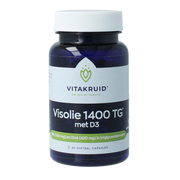 Vitakruid Visolie 1400 TG Triglyceriden met D3 30.00 Softgels