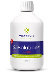 Vitakruid SilSolutions aardbei 500 500 Milliliter