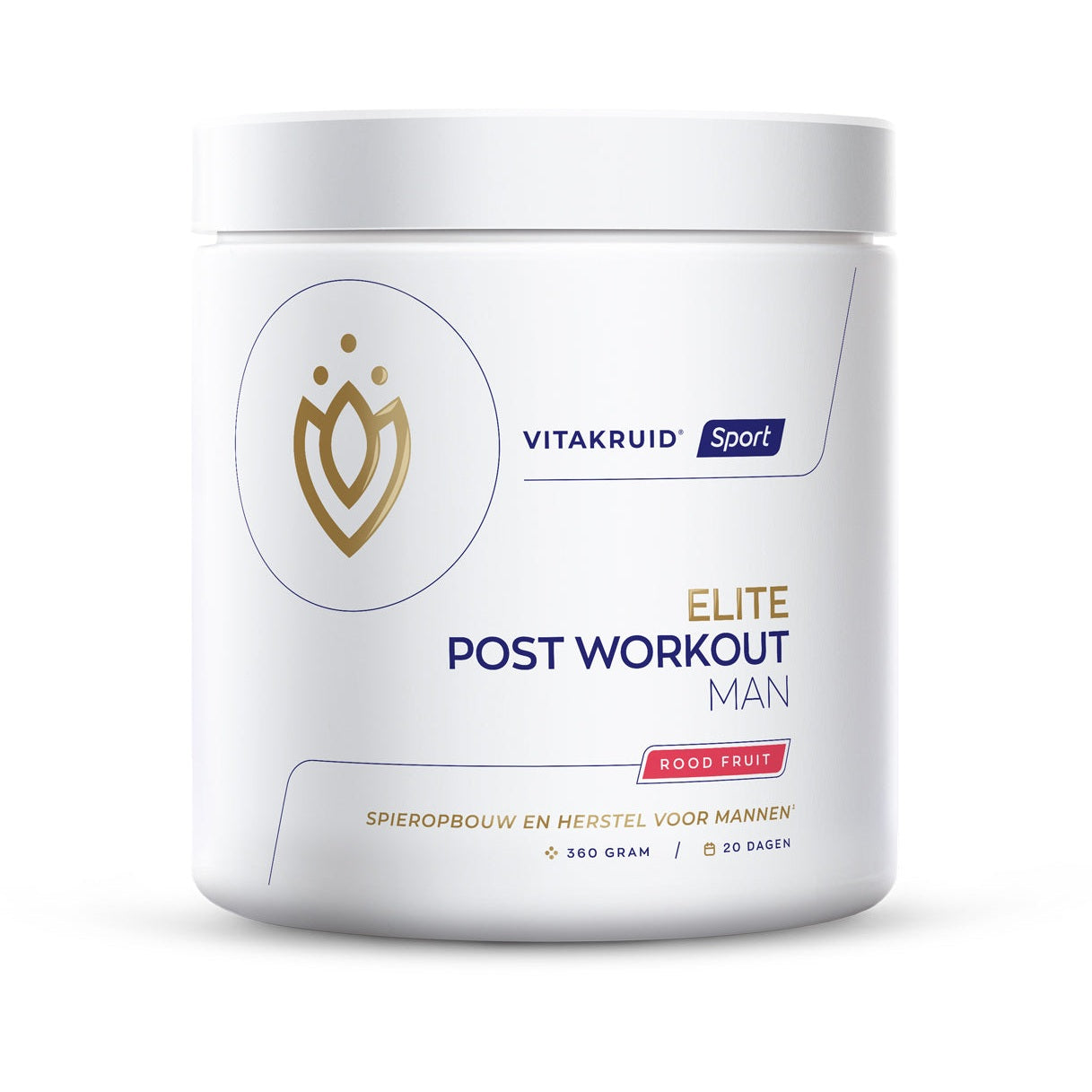 Vitakruid Elite post workout man BCAA 4:1:1 & elektrolyten 360 Gram