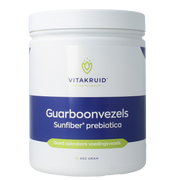 Vitakruid Guarboonvezels sunfiber hoogwaardige prebiotica 450.00 Gram